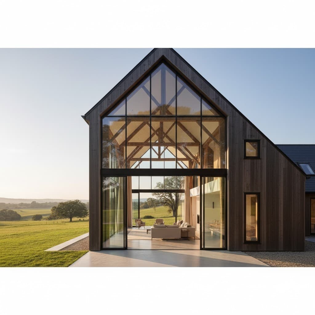 Barn rural style house