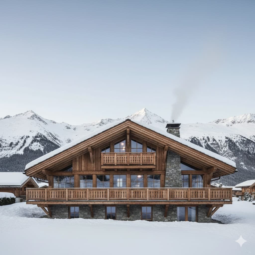 Chalet alpine style house