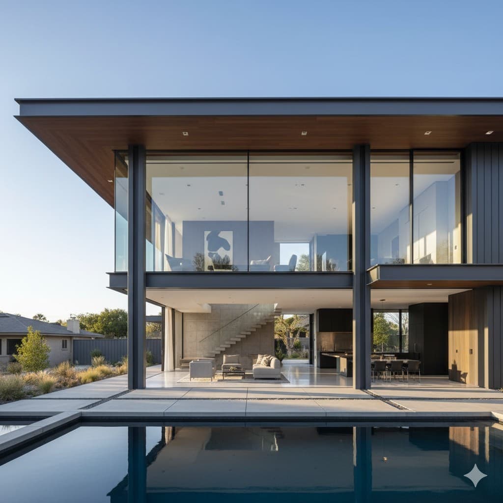 Hi-tech modern house