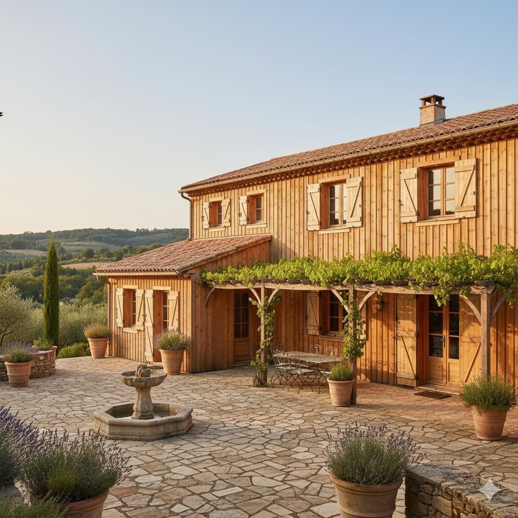 Provence Provençal style house
