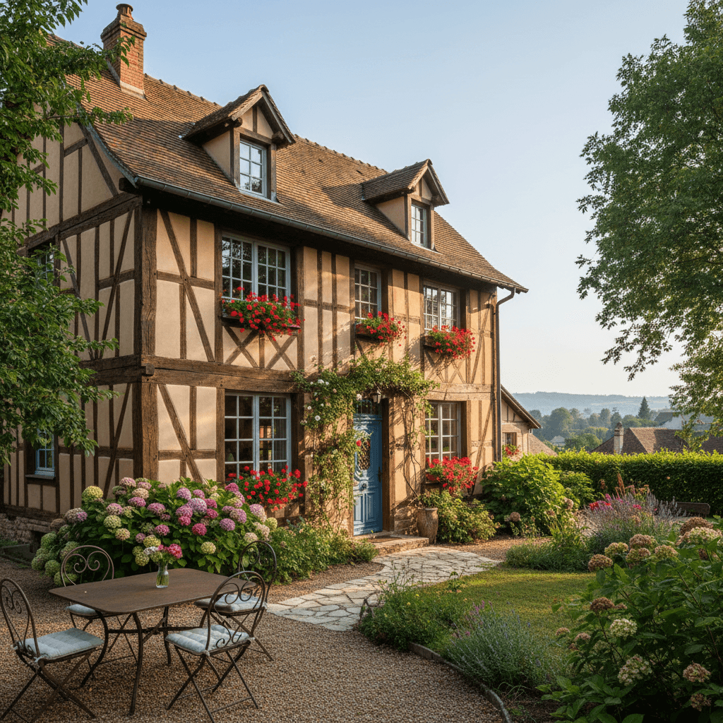 Cozy Profiled Timber House
