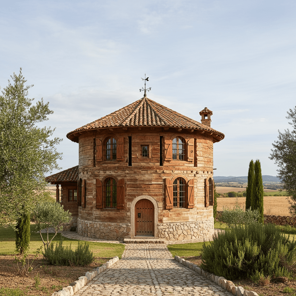 Traditional Log House