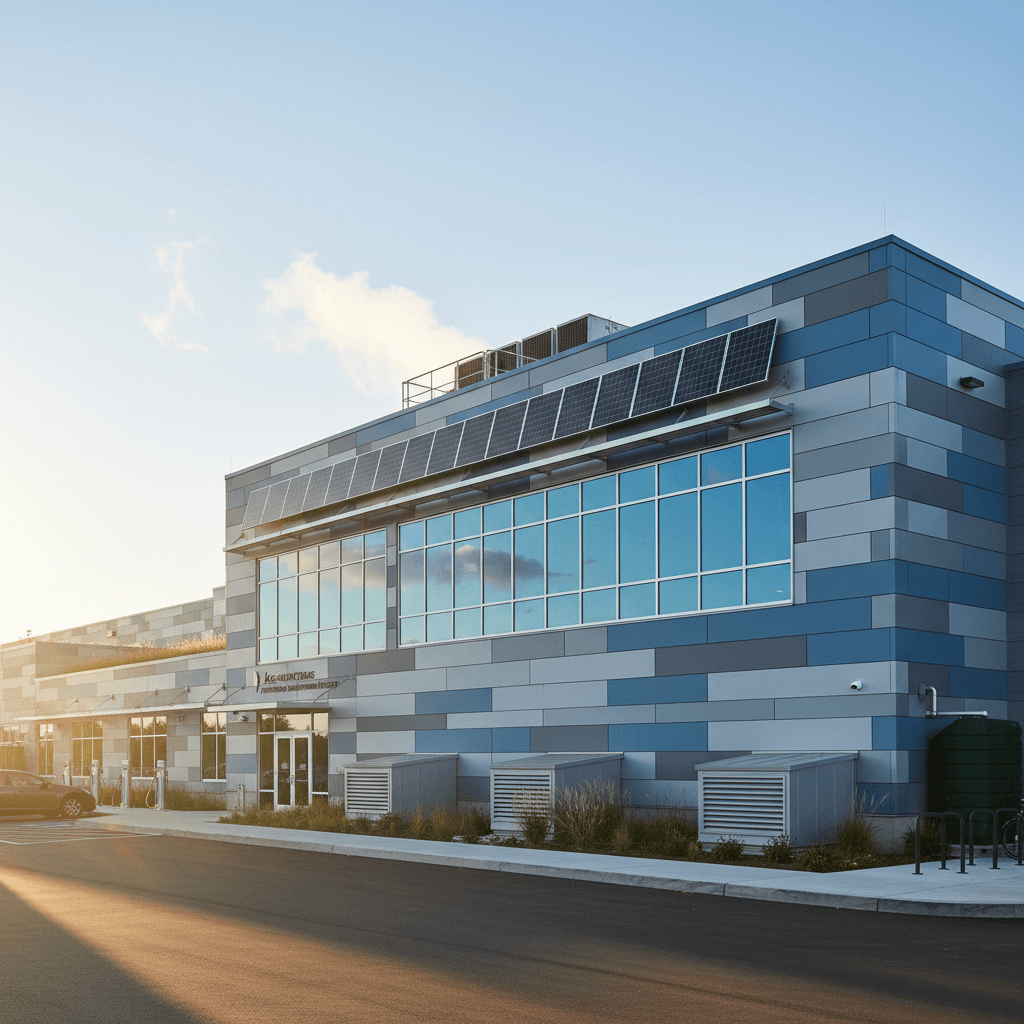 Энергоэффективное промышленное здание