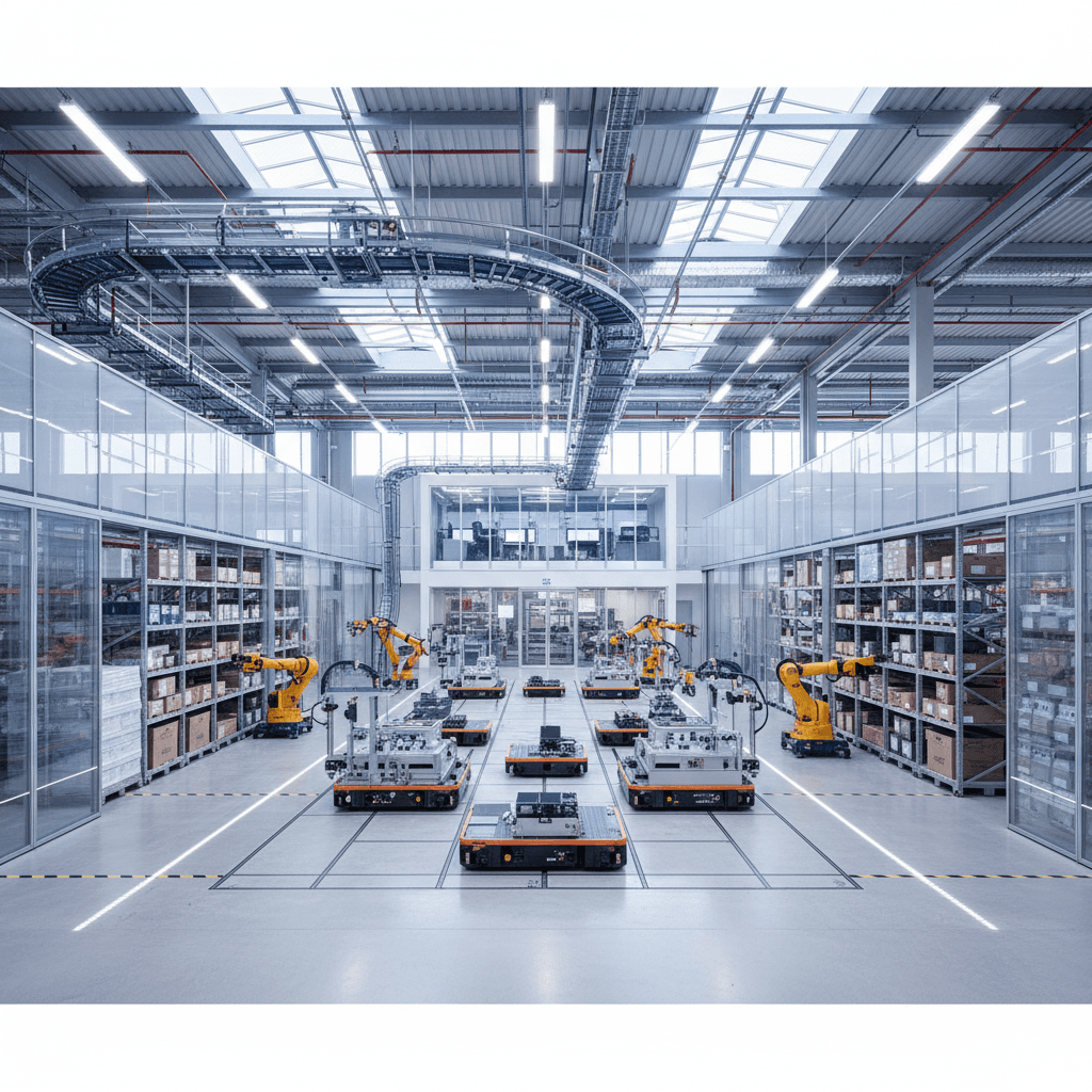 Гибкая планировка промышленного здания