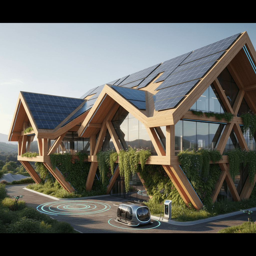 Modern High-Tech Buildings