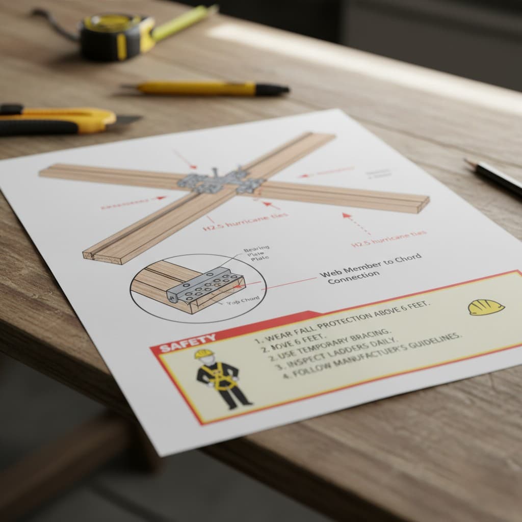 Roof Structure Installation