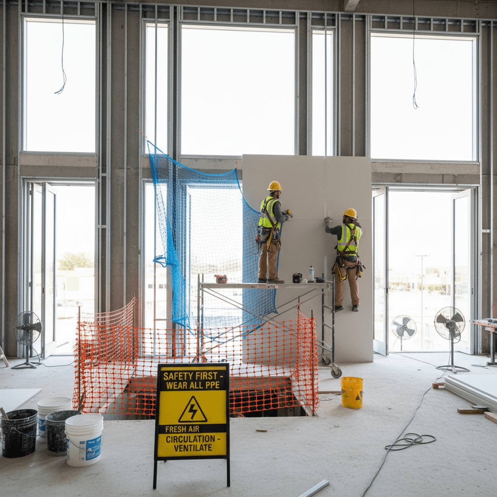 Ventilation During Finishing