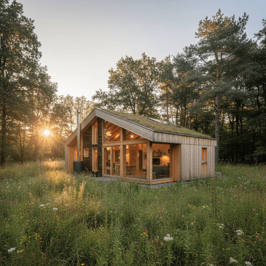 Energy Efficiency of Timber Homes