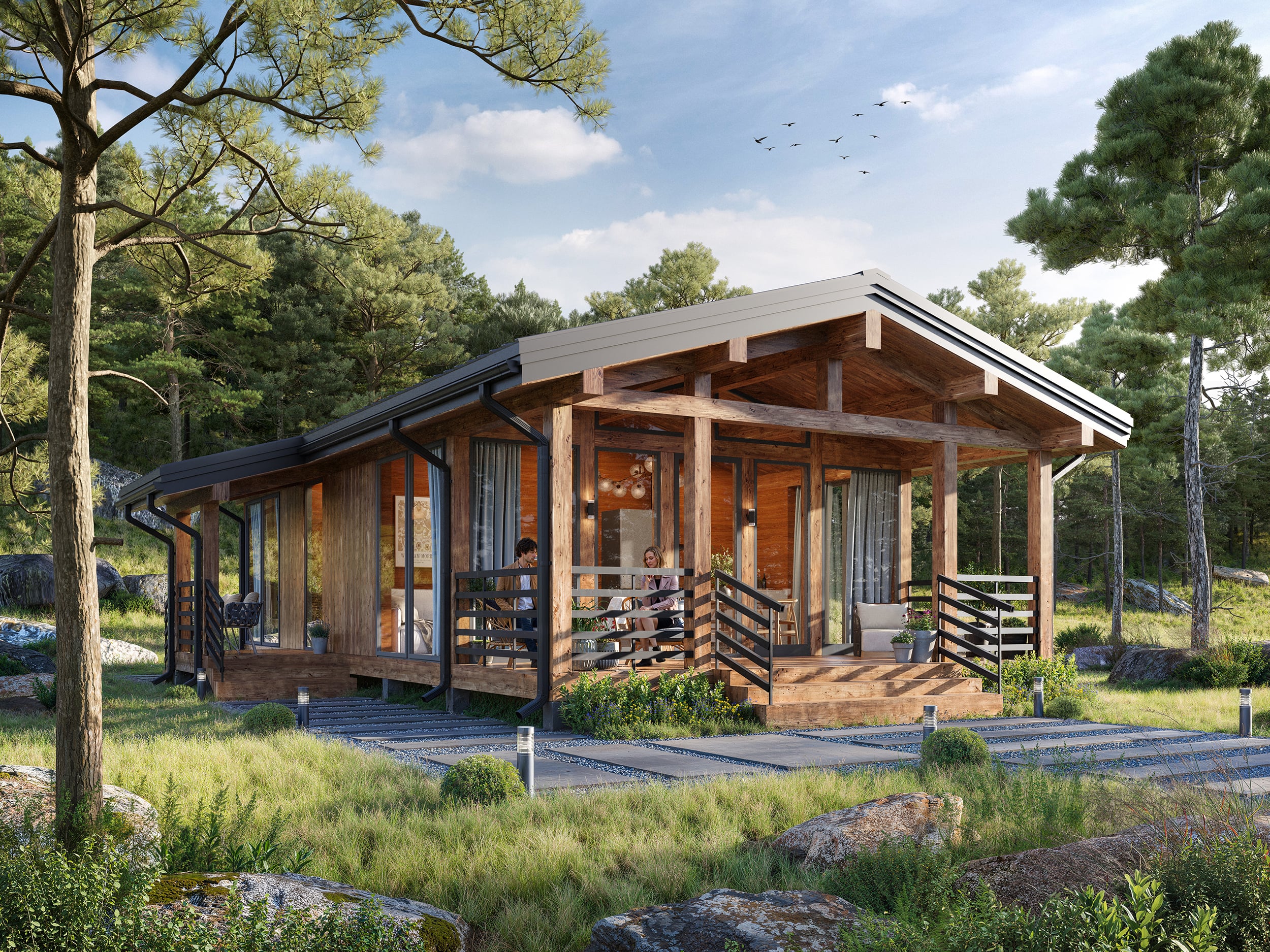 Completed KOLEO KIT home exterior