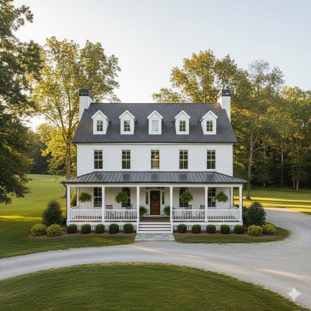 Country rural style house