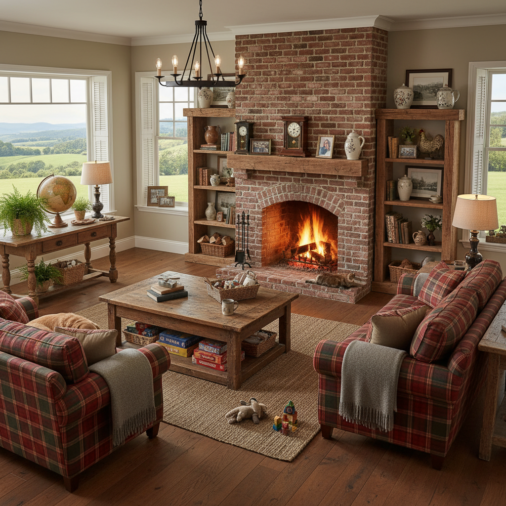 Family Gatherings in Cozy Interiors